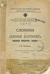Слоники и яблонный долгоносик, вредящие плодовым садам